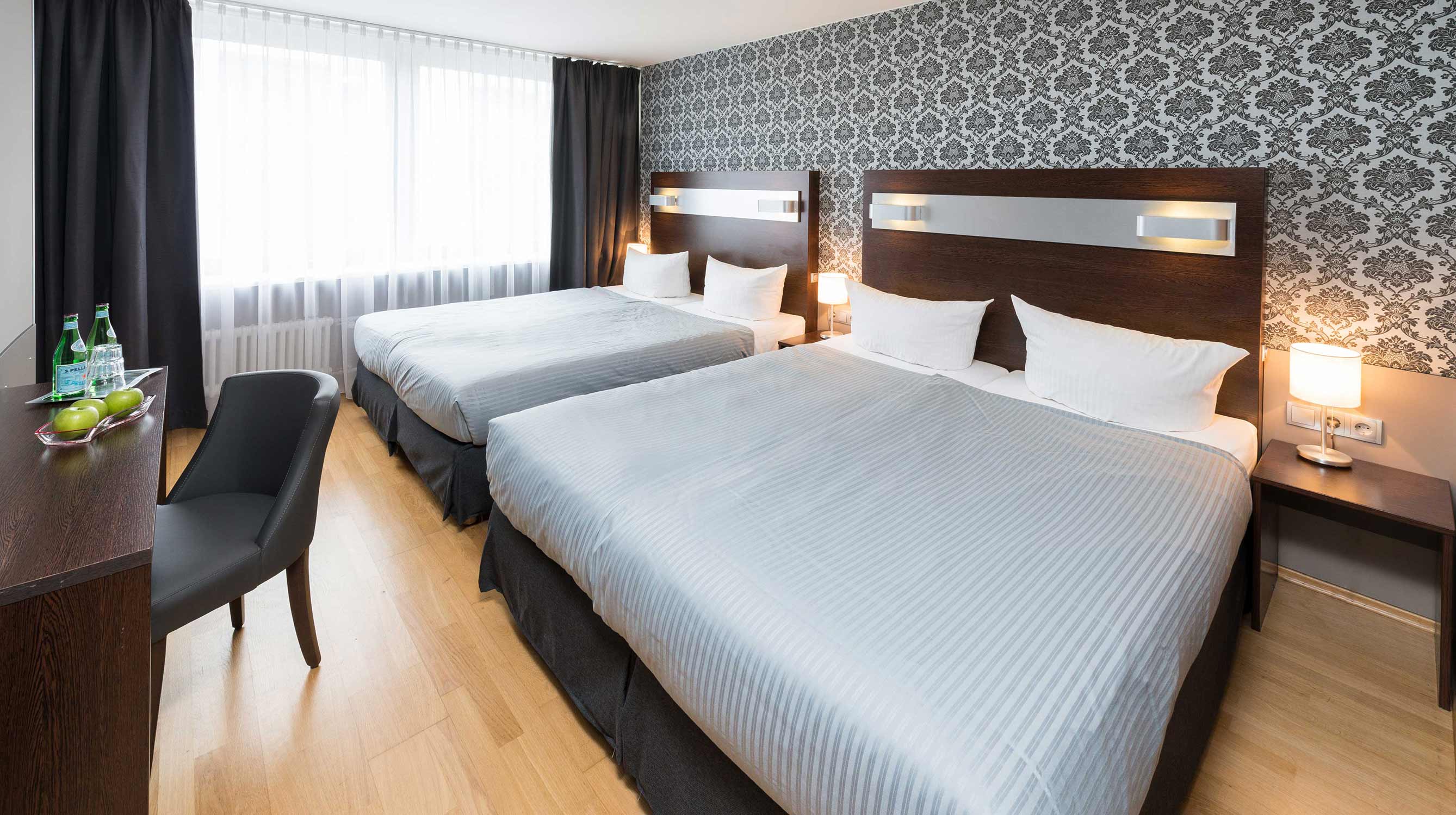 Munich Inn Design Hotel vue chambre quadruple / Chambre de famille